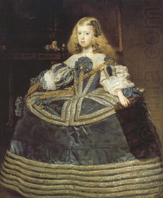 Portrait de I'infante Marguerite (df02), Diego Velazquez